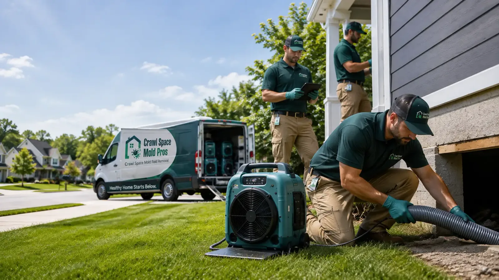 Crawl Space Mold Removal in Rocky River, OH